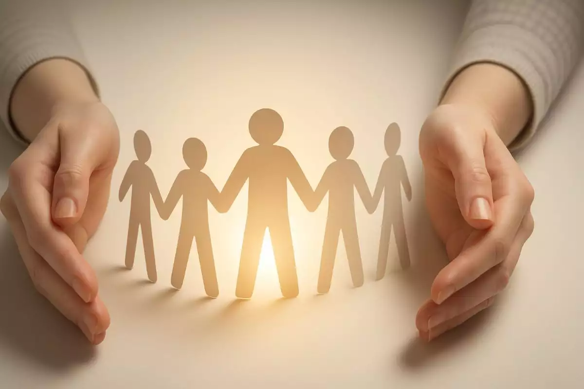 Un'immagine generica segnaposto con angoli arrotondati in una figura.